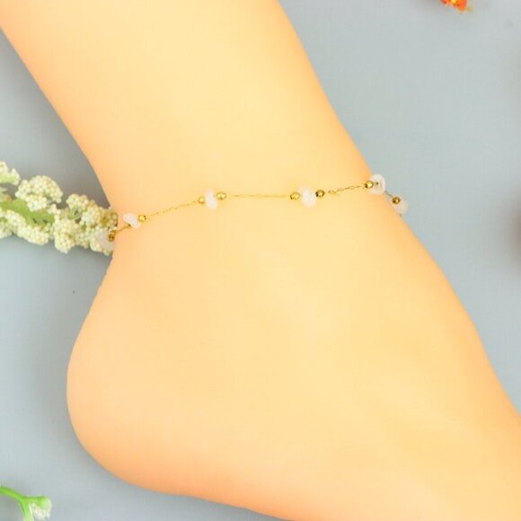 "Handmade Anklet – A Stylish Choice for Women, Thoughtful Gift Idea, EVCH1112 - Picture 6 of 11